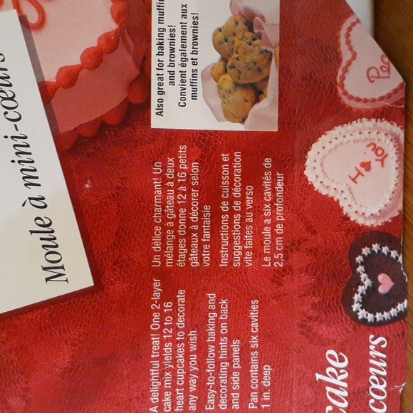 👉*WILTON* MINI HEARTS PAN ❤ CUTE & ADORABLE CAKES & COOKIES - Picture 7 of 7